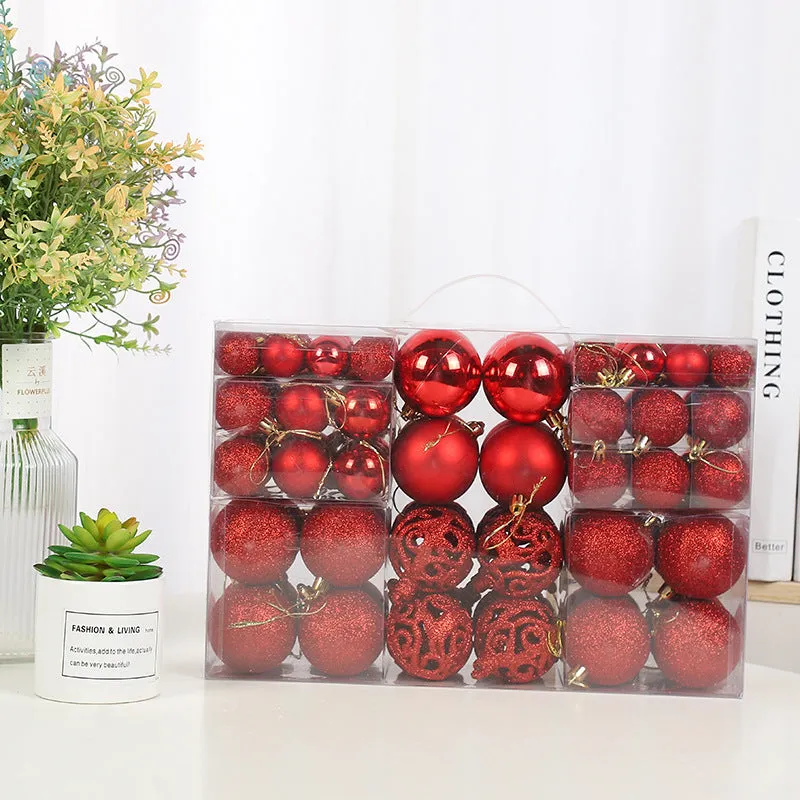 100pcs Christmas ball gift box