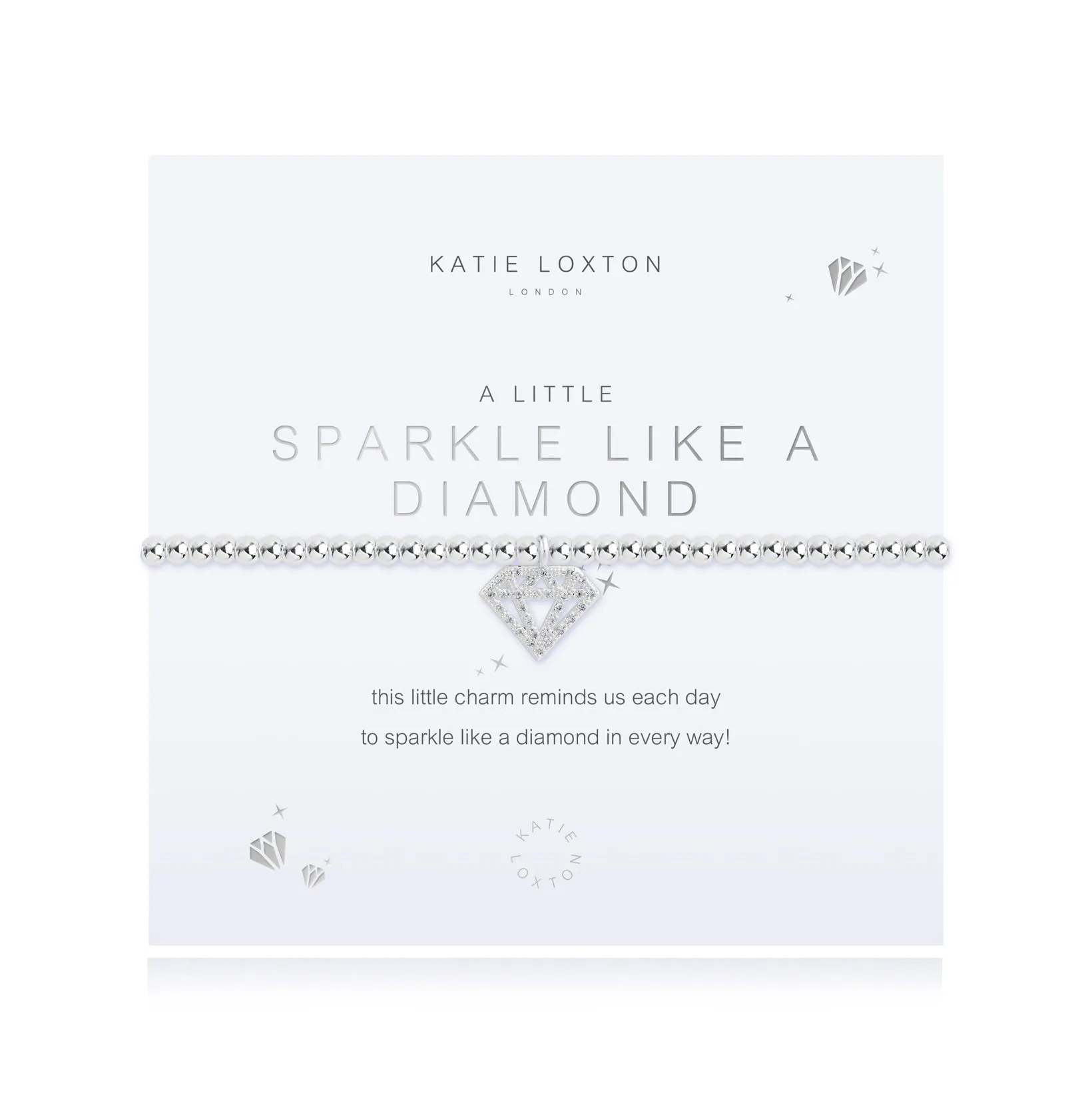 A LITTLE SPARKLE LIKE A DIAMOND BRACELET