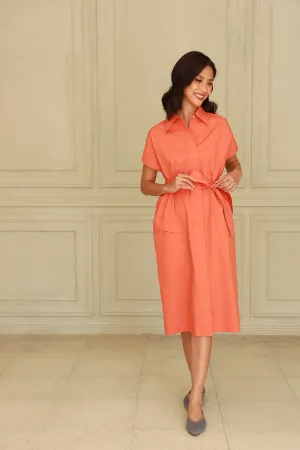 Azalea Poplin Dress