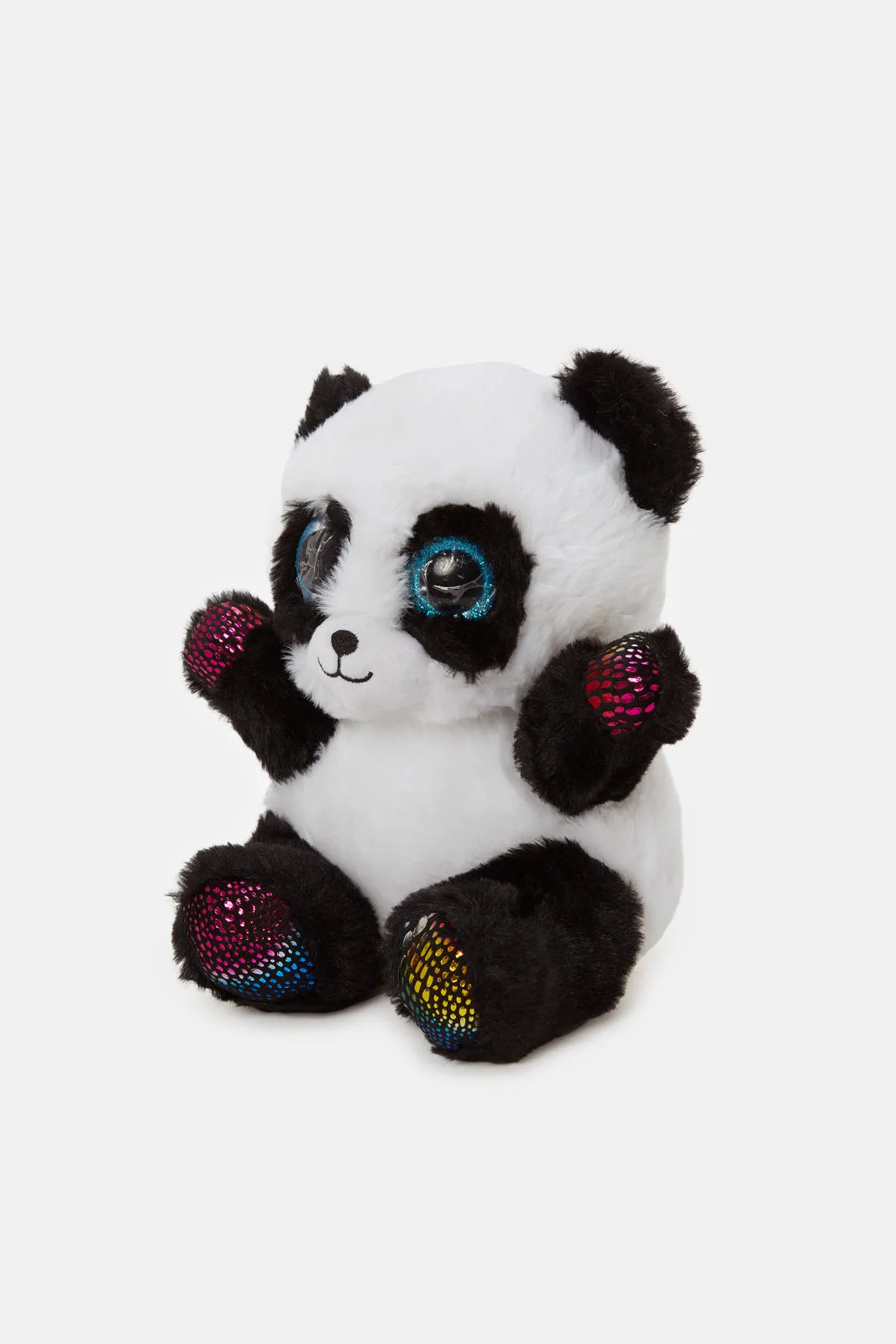 Black And White Cuddles Sparklezzz Plush Panda