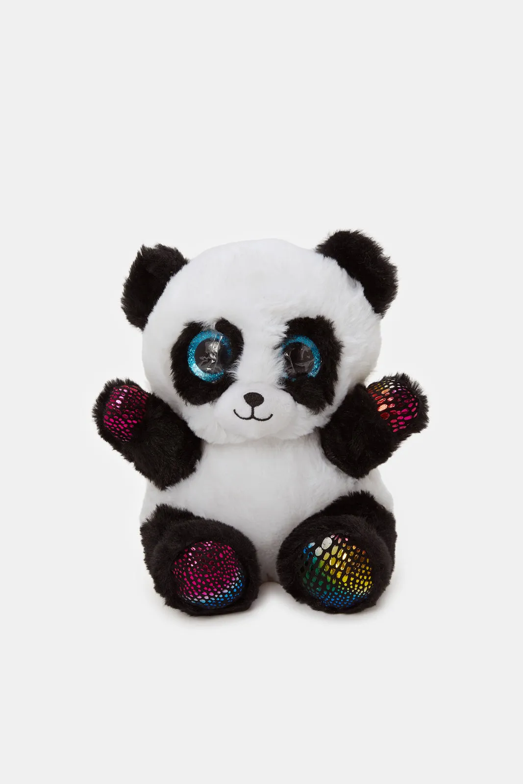 Black And White Cuddles Sparklezzz Plush Panda