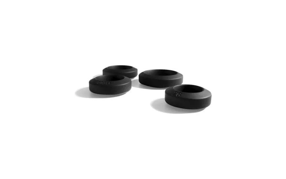 Brutus Big Bulge Silicone Cock Ring 4 Pc Set