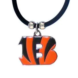 Cincinnati Bengals Rubber Cord Necklace