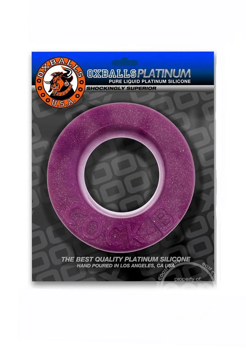 Cock B Bulge Silicone Cock Ring - Plum