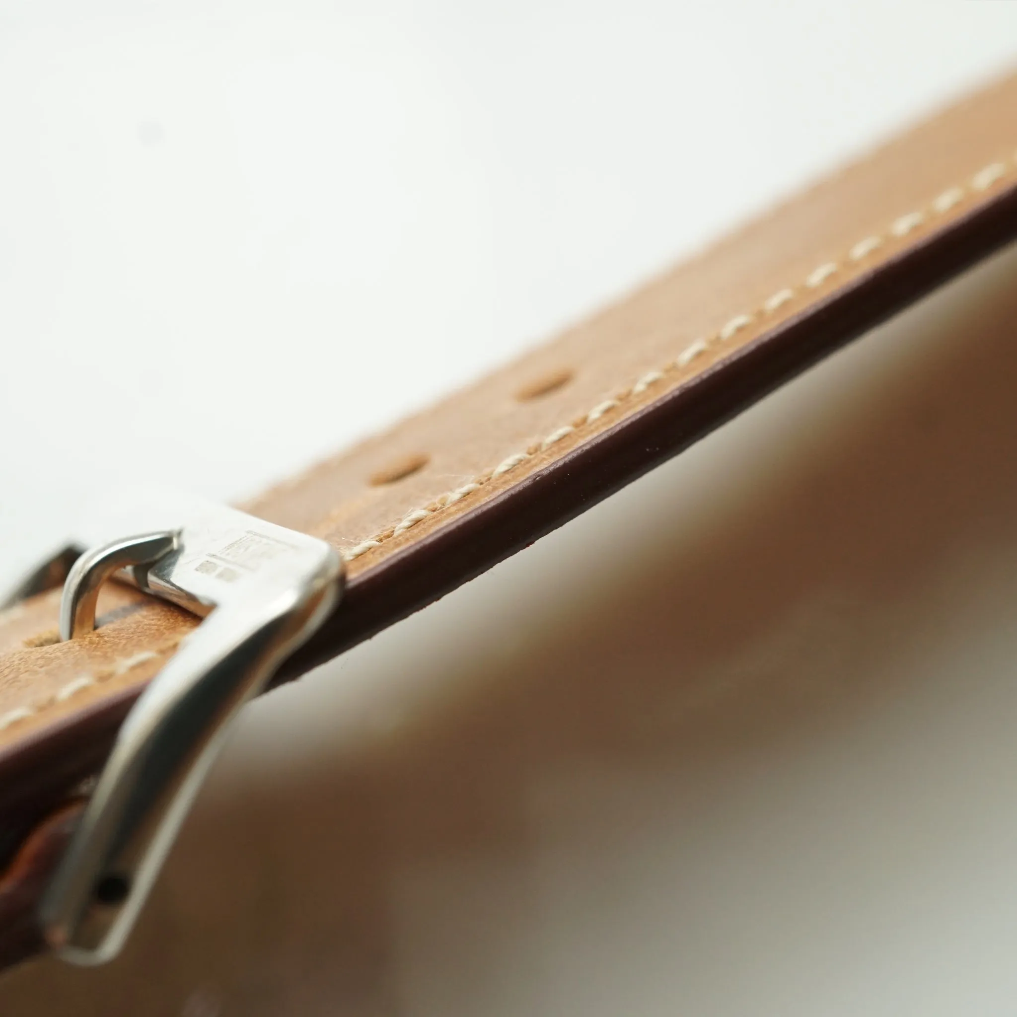 COGNAC OSTRICH STANDARD STRAP