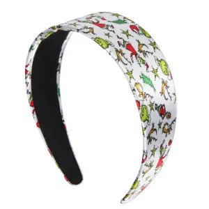 Dr. Seuss How GRINCH Stole Christmas Allover Character Design Headband