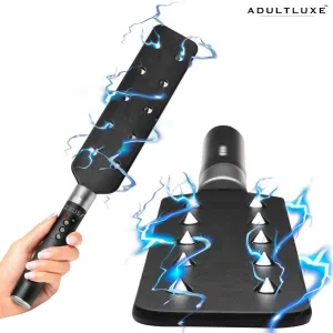 E-stim Spiked Paddle by Zeus Electrosex