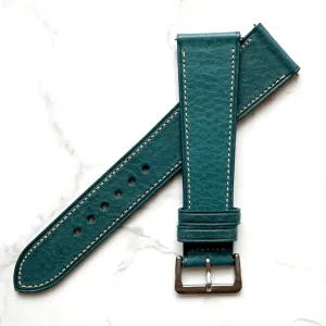 EMERALD BLUE BOX CALF STANDARD STRAP