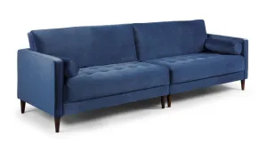 Fuji Sofa - Plush Blue 4 Seater