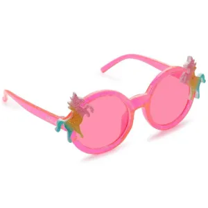 Girls Pink Unicorn Sunglasses