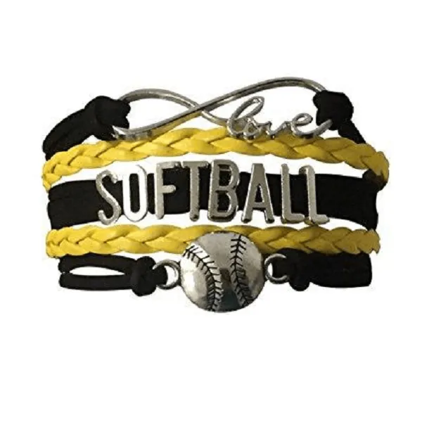 Girls Softball Bracelet - 21 Team Colors