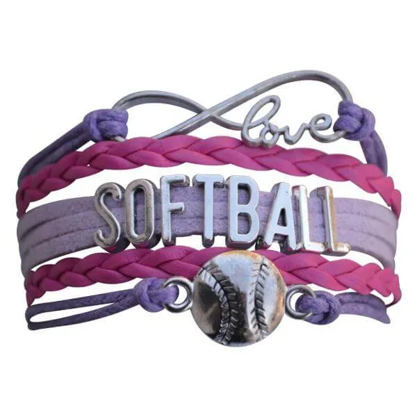 Girls Softball Bracelet - 21 Team Colors