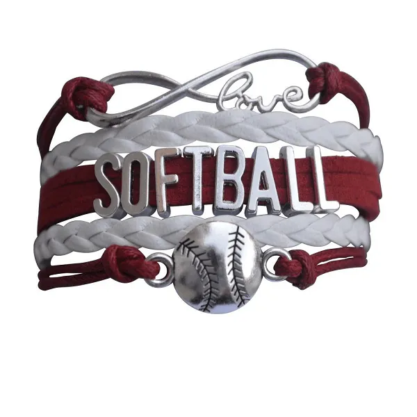 Girls Softball Bracelet - 21 Team Colors