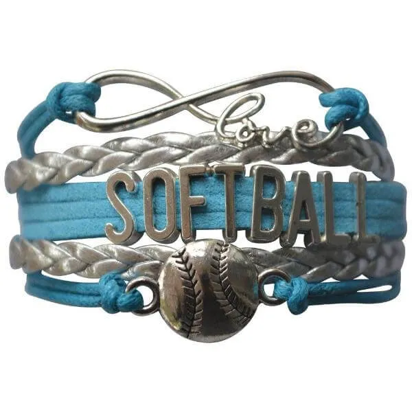 Girls Softball Bracelet - 21 Team Colors