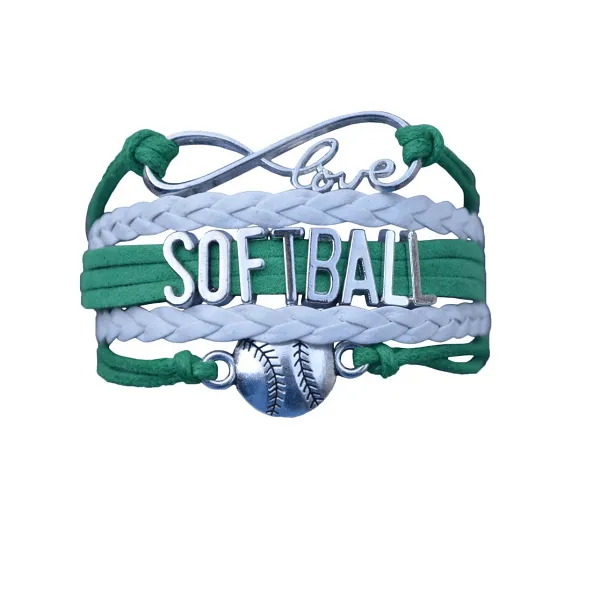 Girls Softball Bracelet - 21 Team Colors