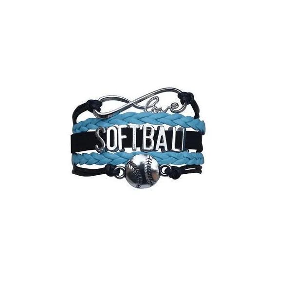 Girls Softball Bracelet - 21 Team Colors