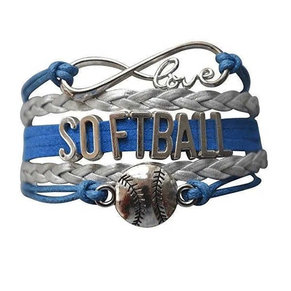 Girls Softball Bracelet - 21 Team Colors