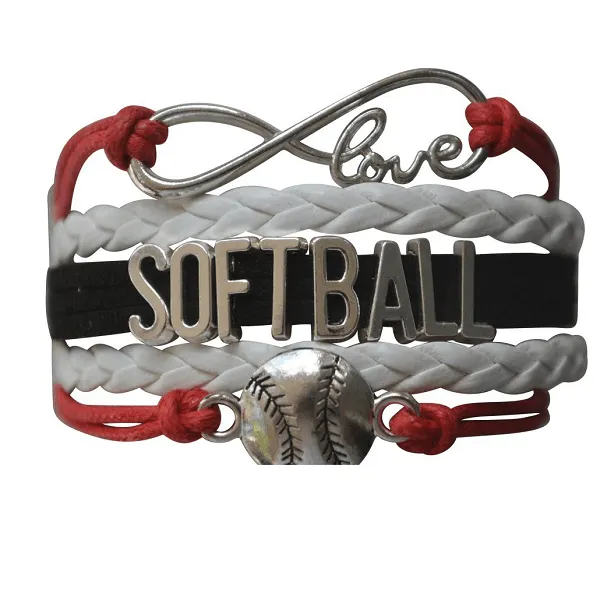 Girls Softball Bracelet - 21 Team Colors