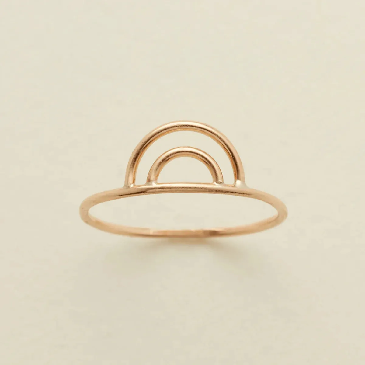 Gold Filled Rainbow Ring