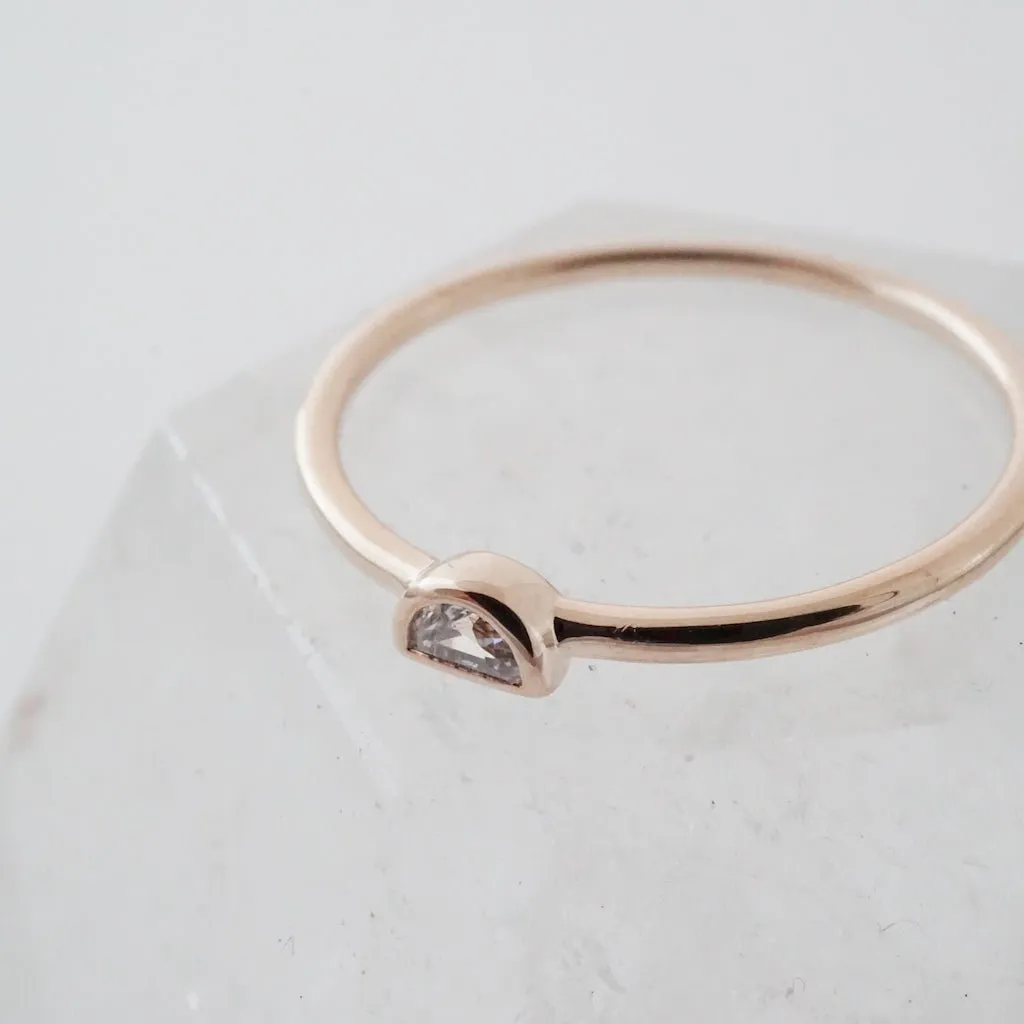 Half Moon Ring - Final Sale