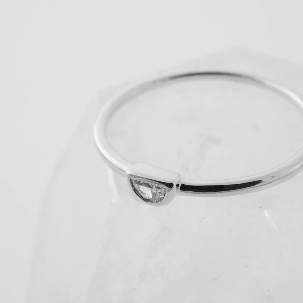 Half Moon Ring - Final Sale