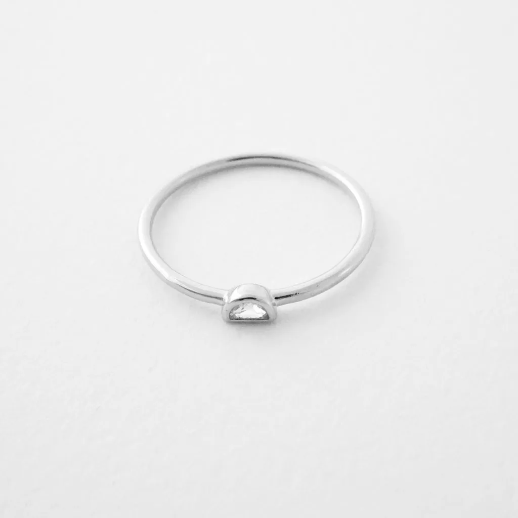 Half Moon Ring - Final Sale