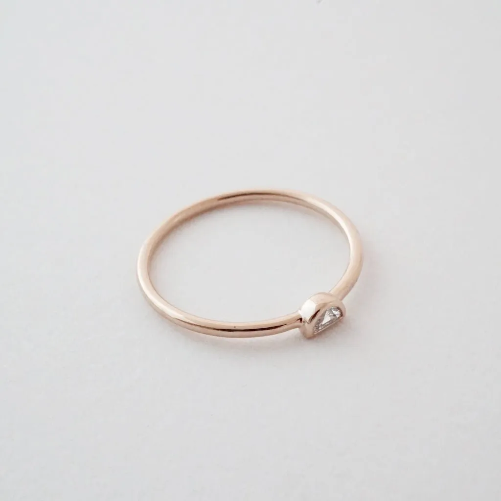 Half Moon Ring - Final Sale