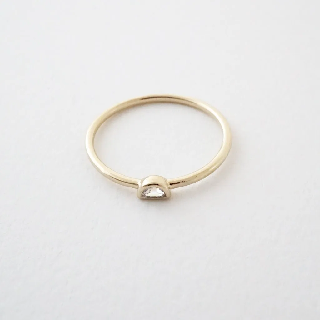 Half Moon Ring - Final Sale