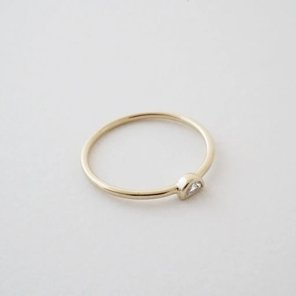 Half Moon Ring - Final Sale