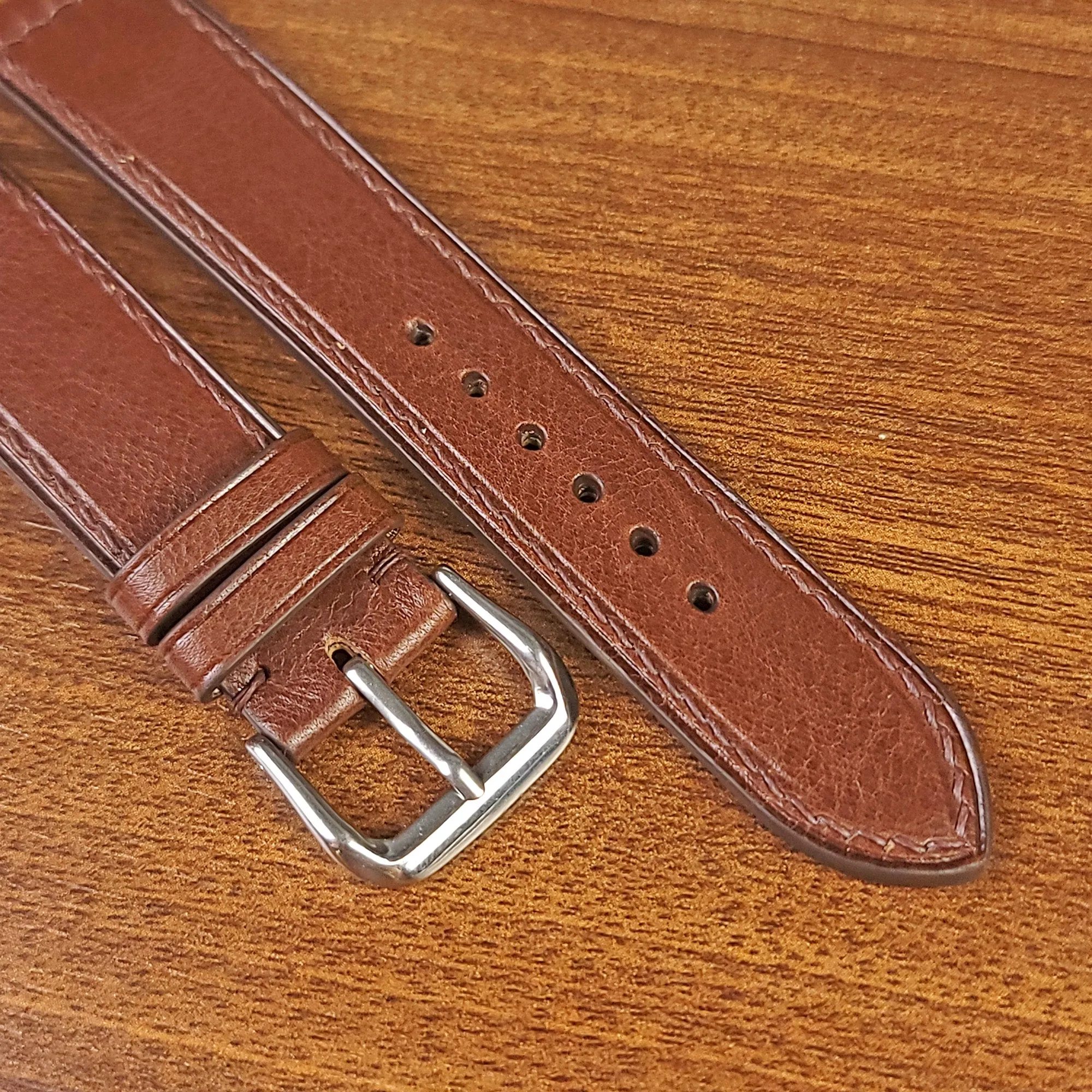 Handmade Brown Vachetta Leather Luxury Watch Straps