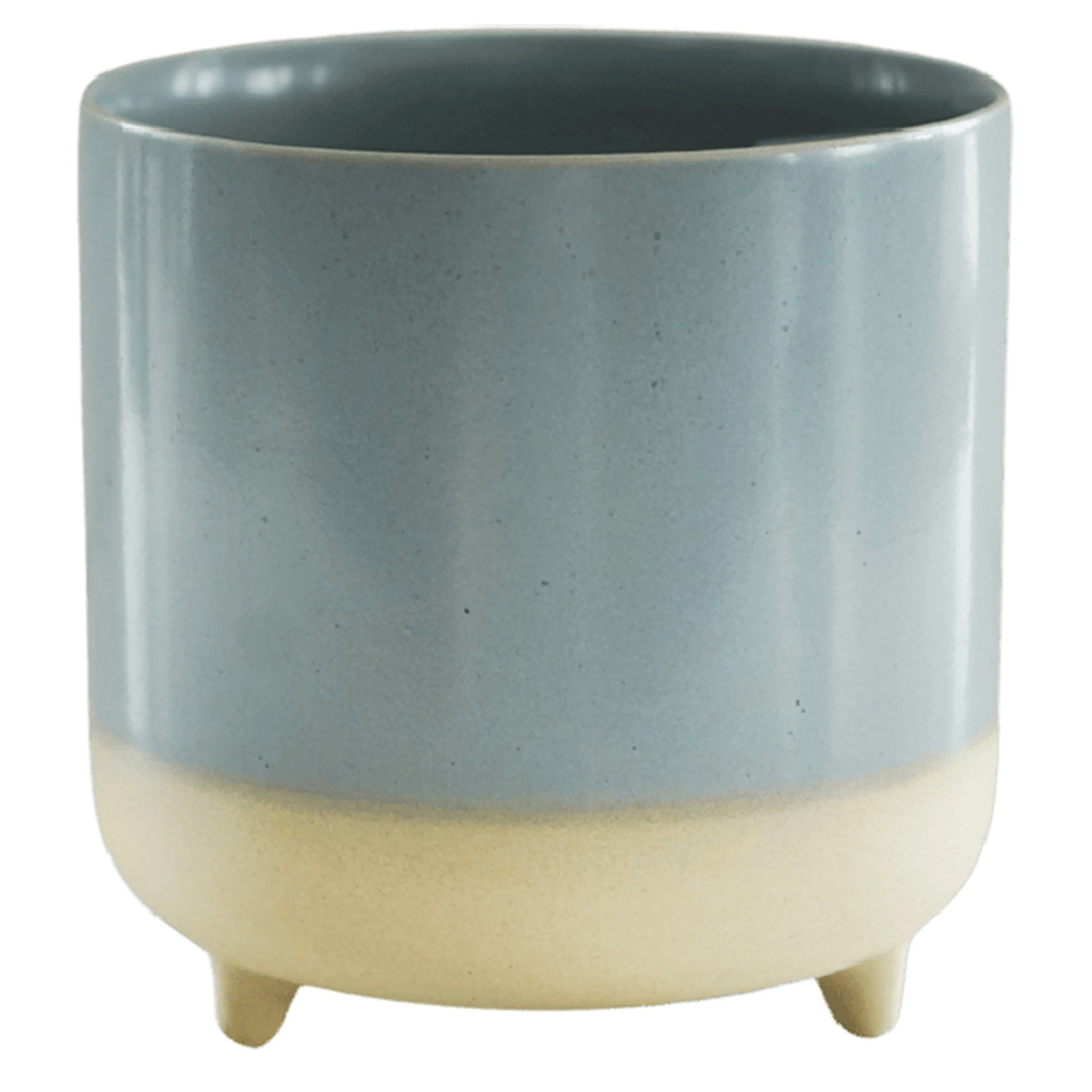 Ivyline 8.5cm Sky Blue Jolie Footed Planter