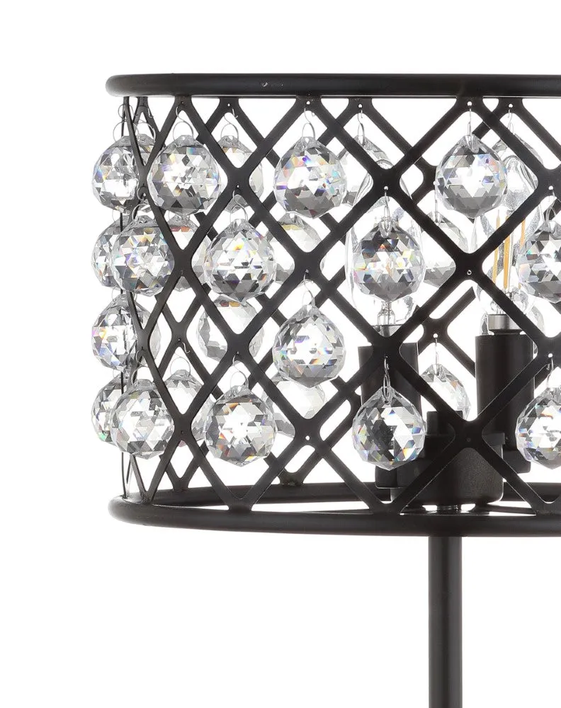 Jam 22.5" Metal/Crystal LED Table Lamp