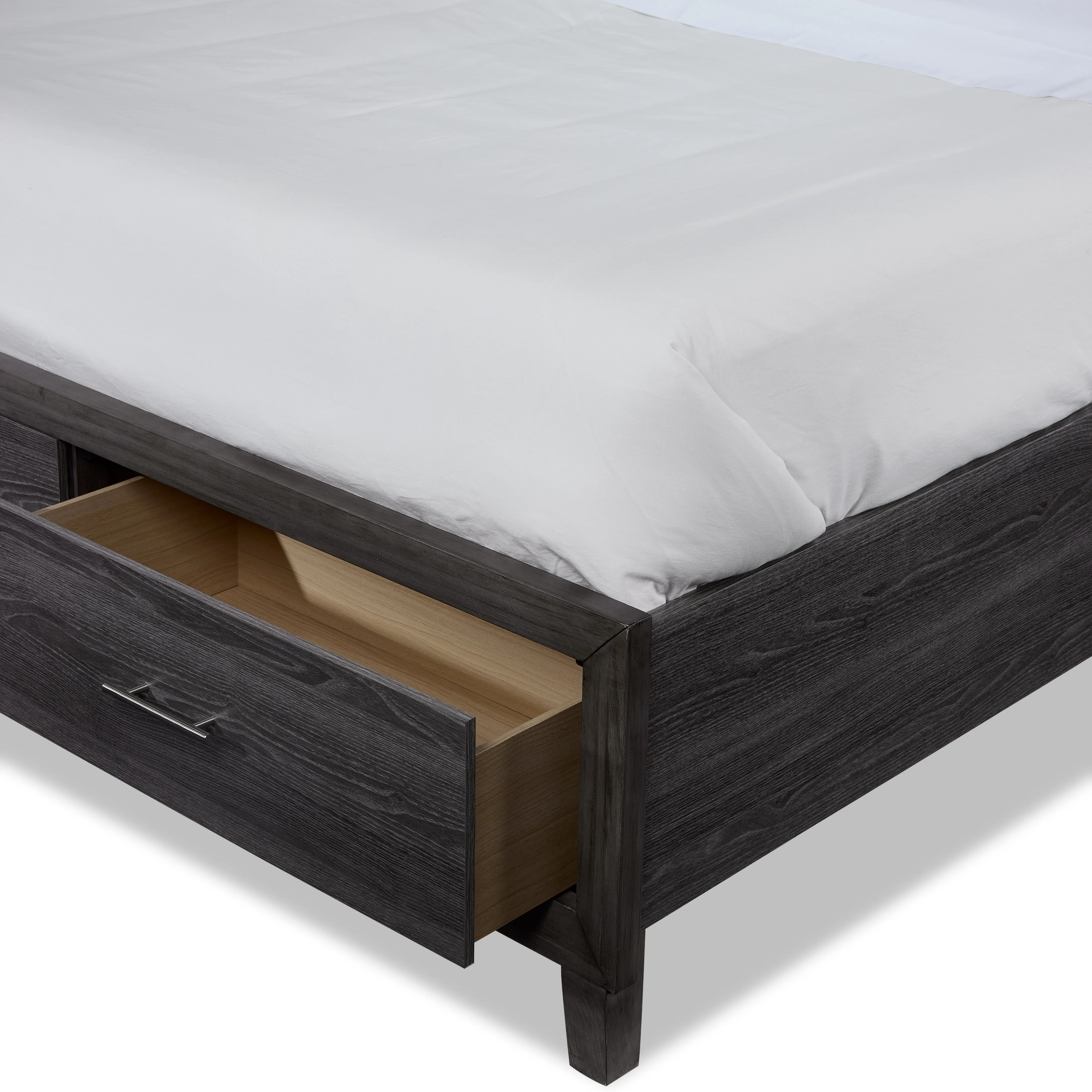 Kelvin Queen Storage Bed - Grey