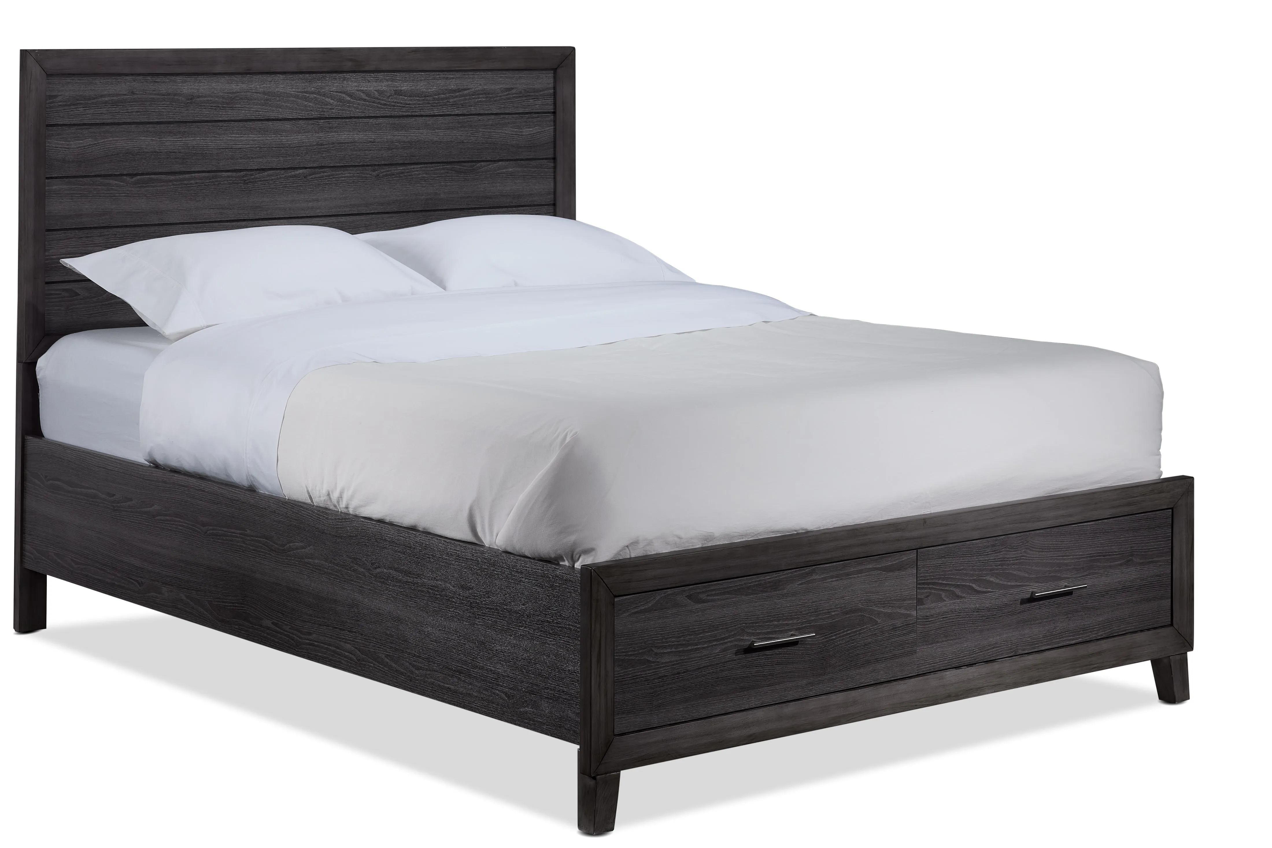 Kelvin Queen Storage Bed - Grey