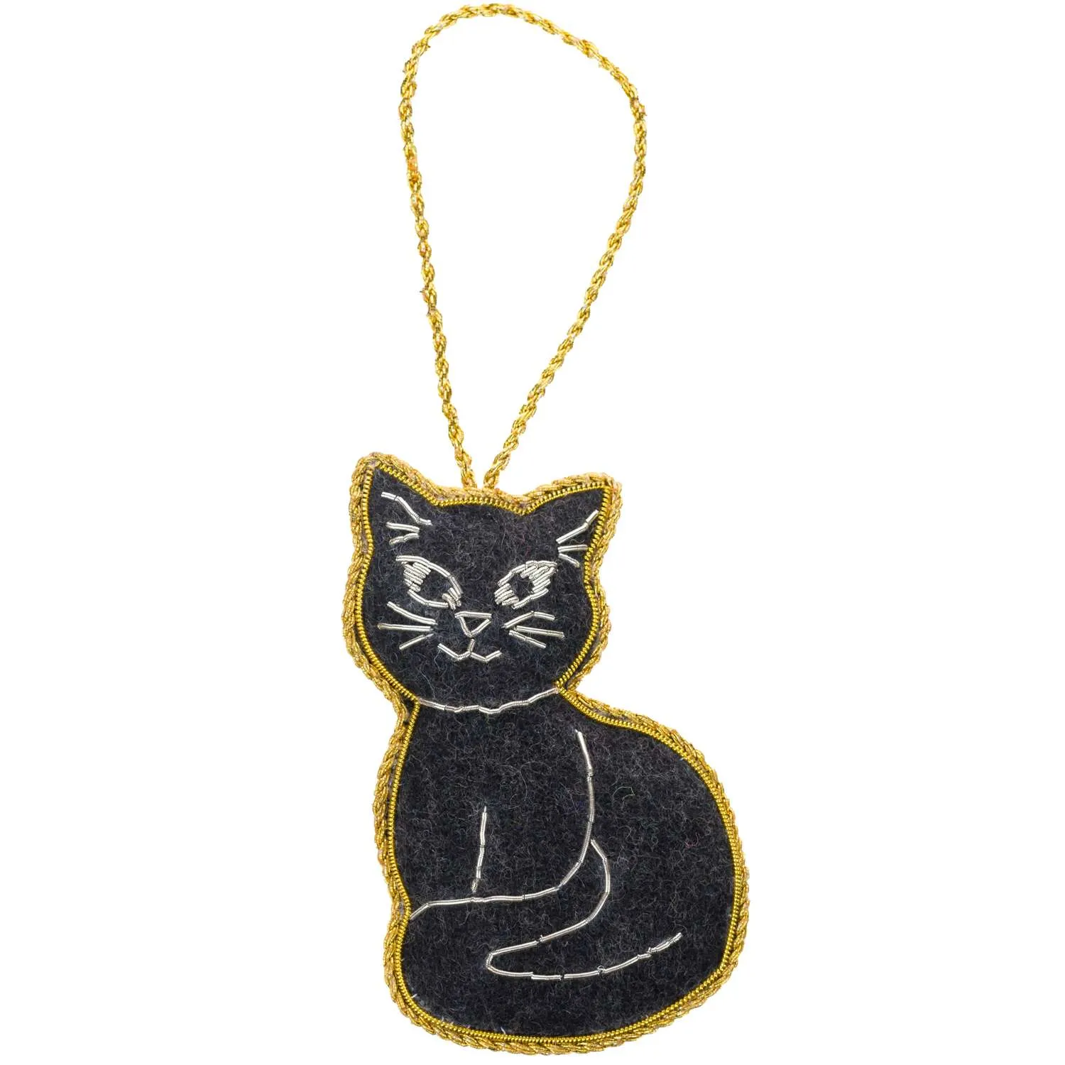 Larissa Plush Ornament Cat