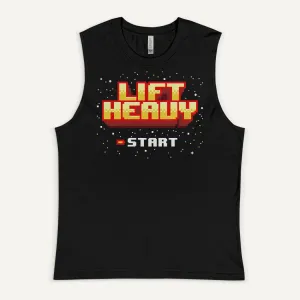 Lift Heavy Men's Muscle Tank — 8-Bit