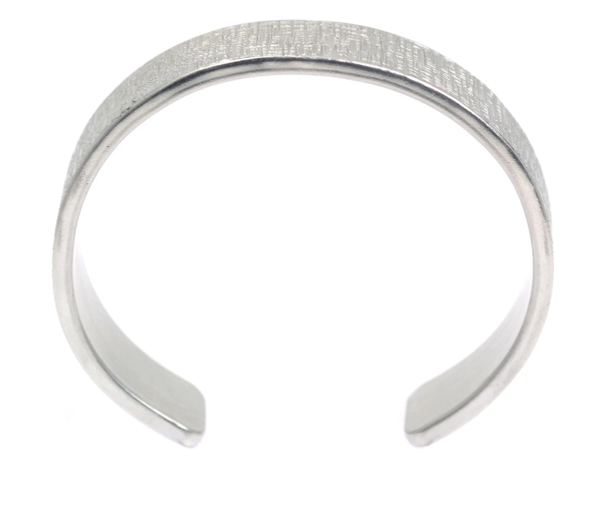 Linen Aluminum Cuff Bracelet