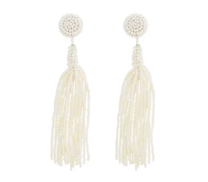 <br>The Finley Earring <br> Cream