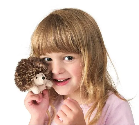 Mini Hedgehog Finger Puppet