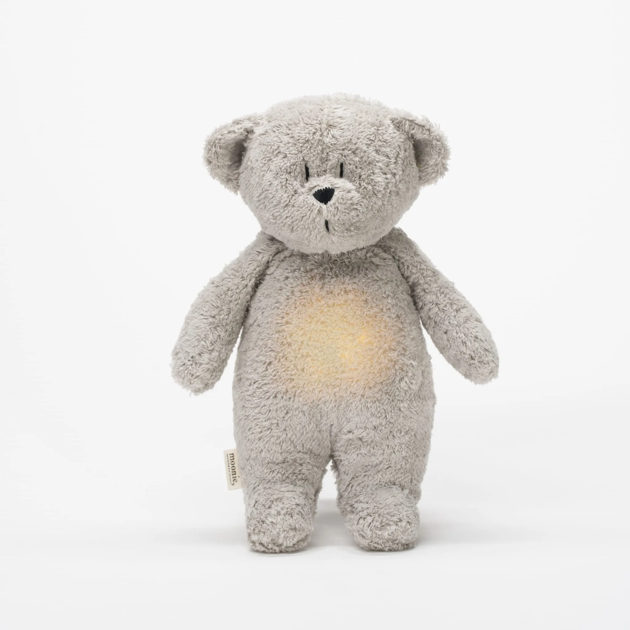 Moonie - Ourson Biologique - Gris||Moonie - Organic Teddy Bear - Grey