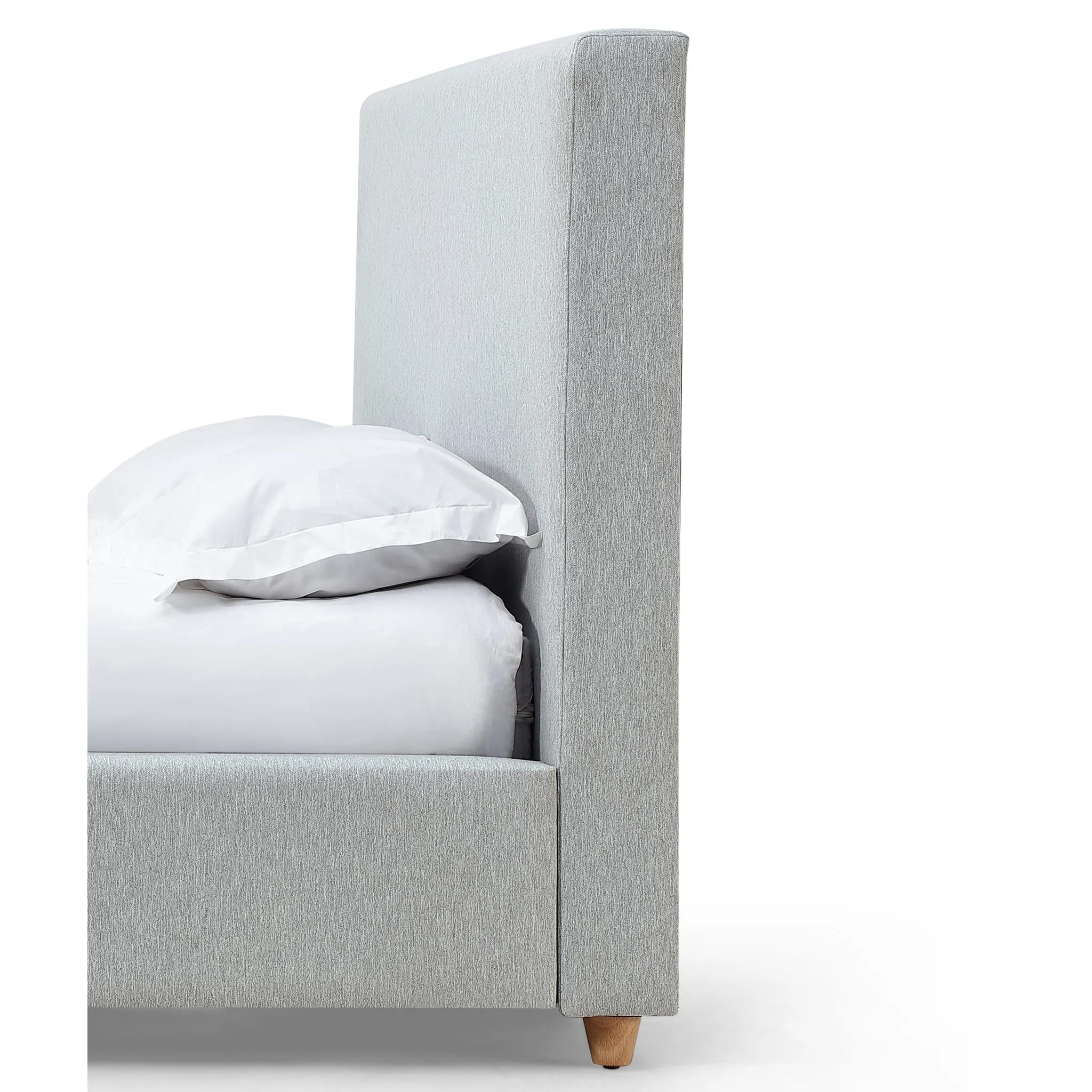 Olivia Upholstered Headboard in Linen