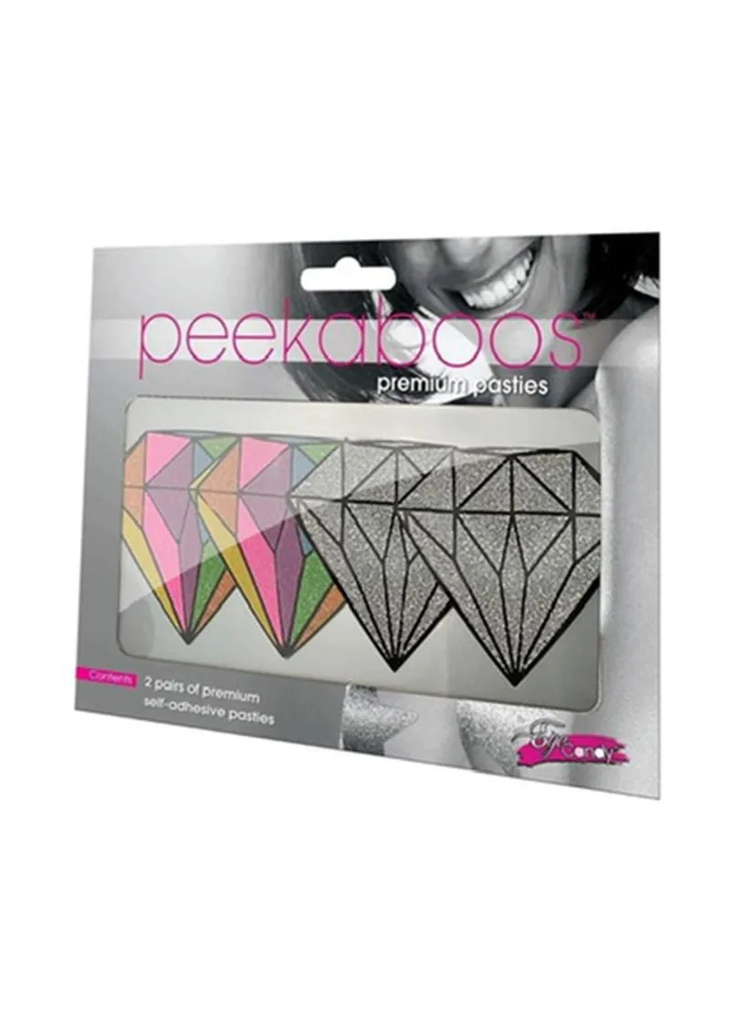 Peekaboos Diamonds Pasties