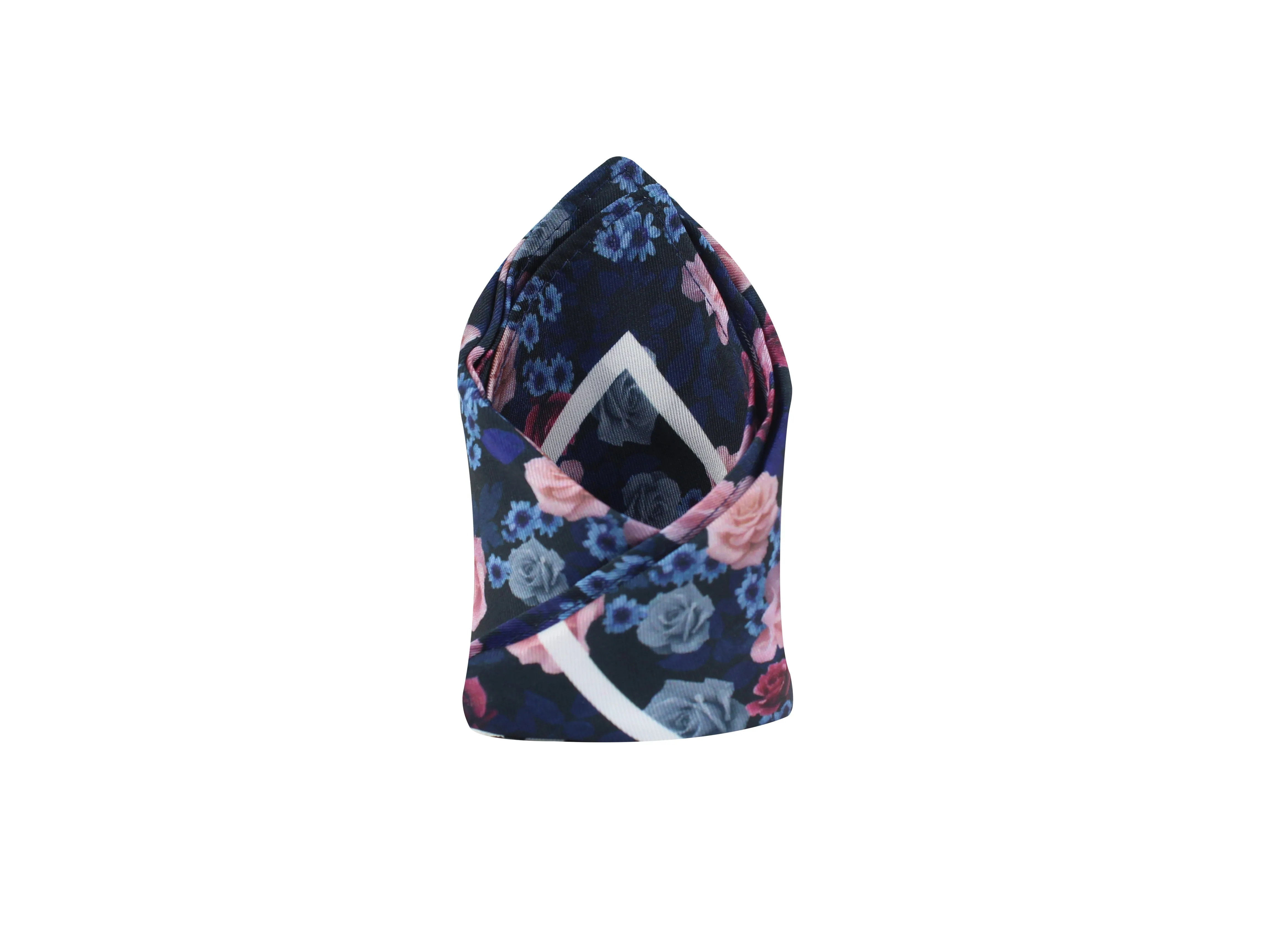 Peluche PolySilk Beautiful Floral Pocket Square For Men