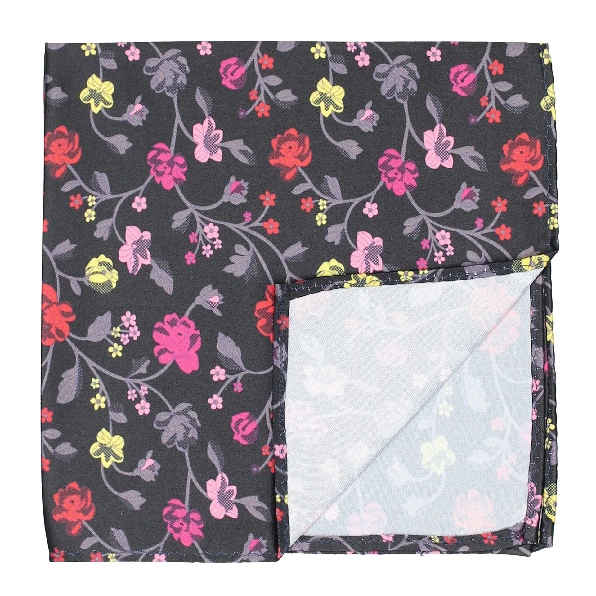 Peluche Tiny Floral Pocket Square For Men