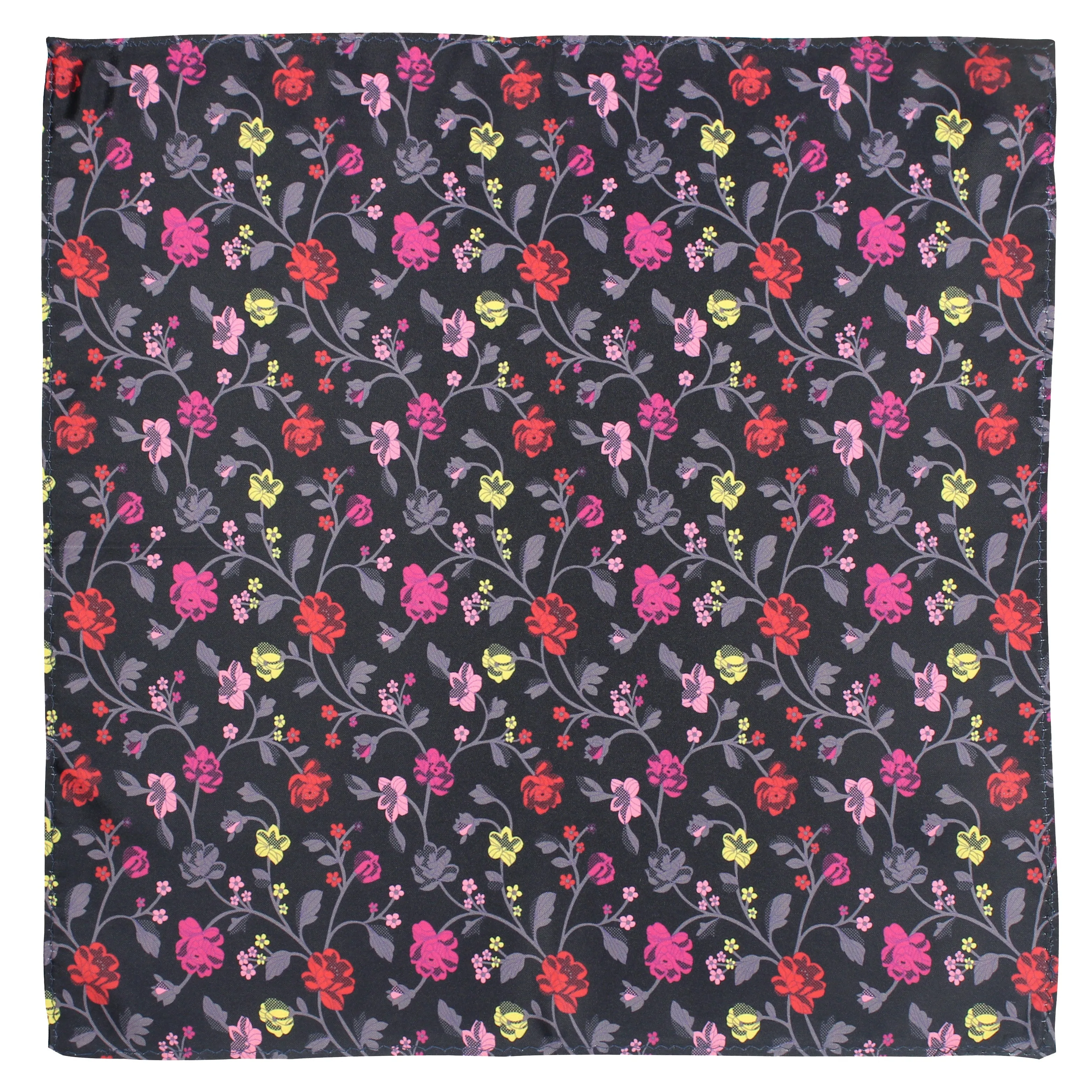 Peluche Tiny Floral Pocket Square For Men