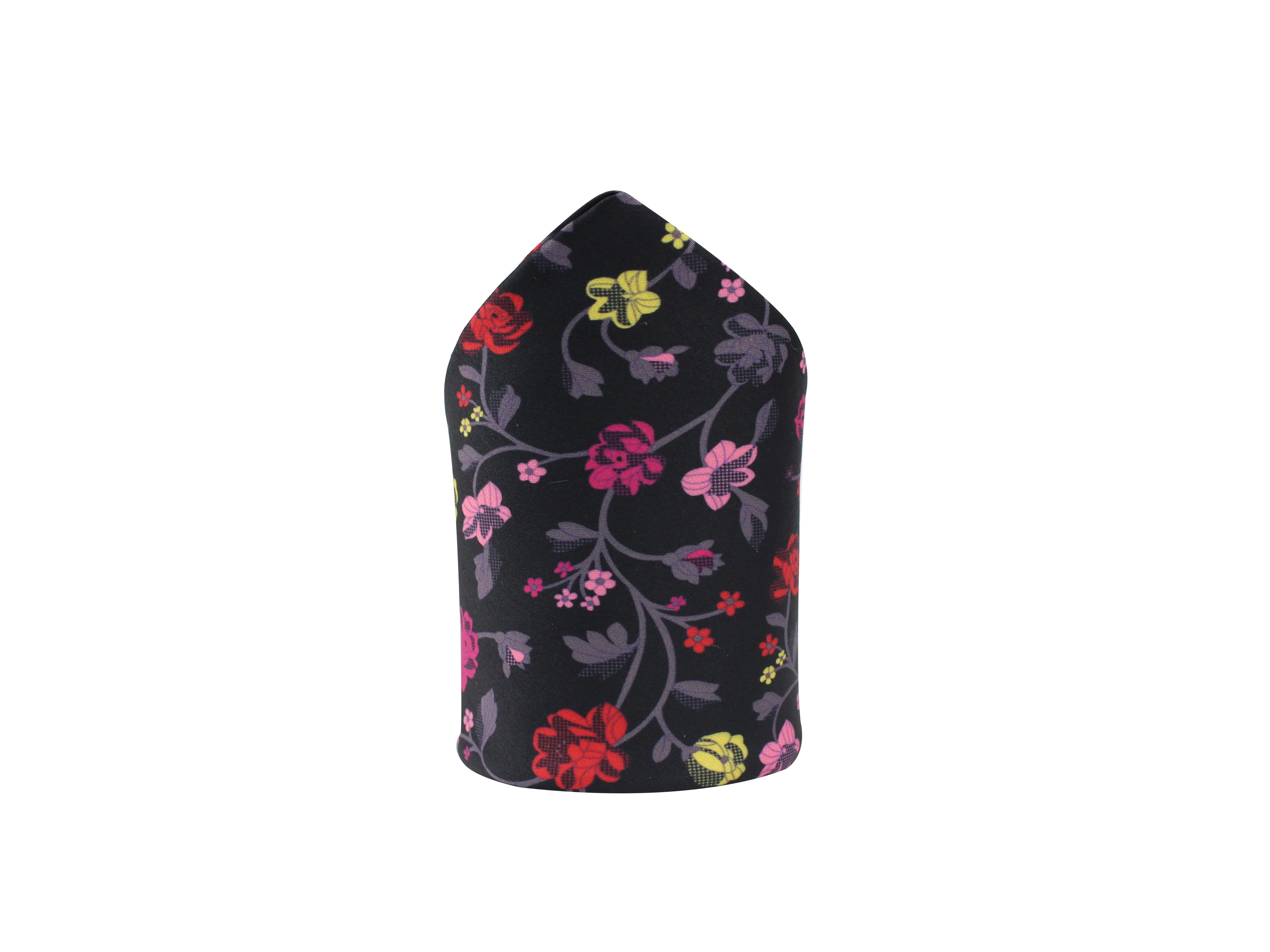 Peluche Tiny Floral Pocket Square For Men