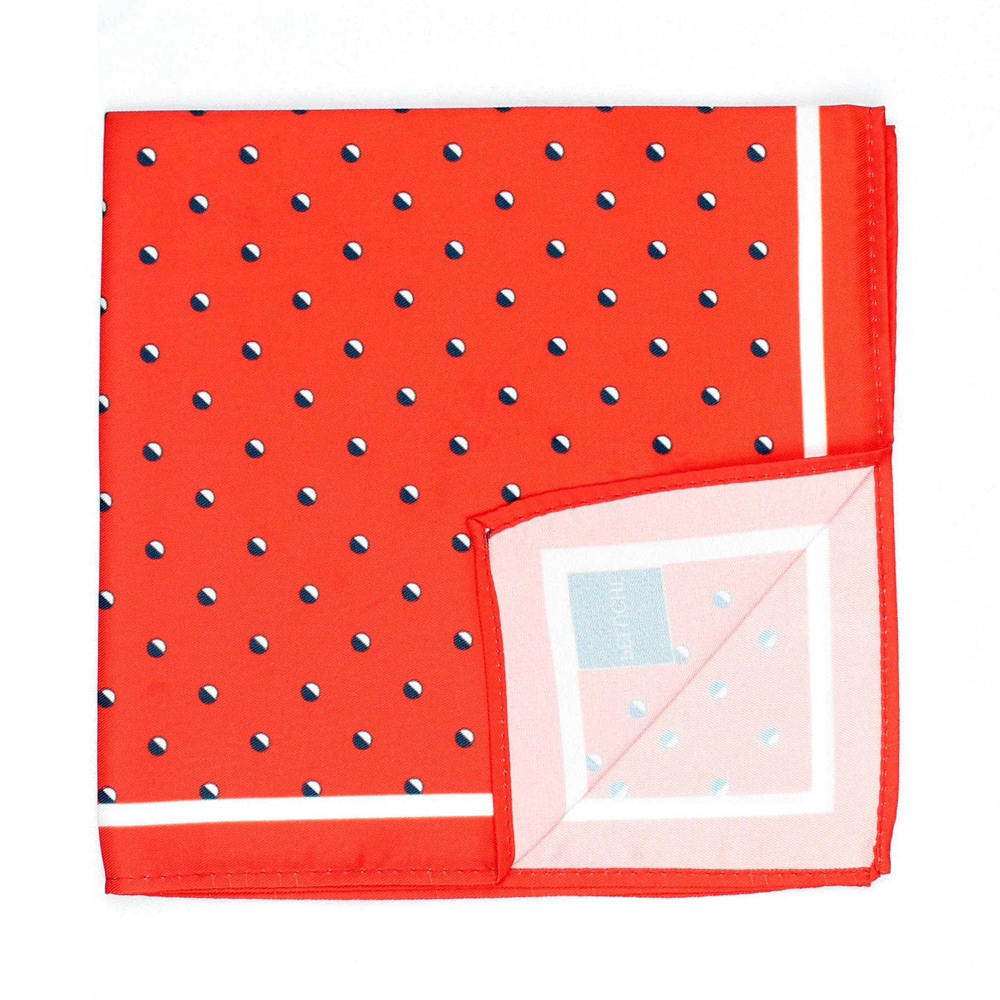 Peluche Tiny Polka Dots Pocket Square For Men