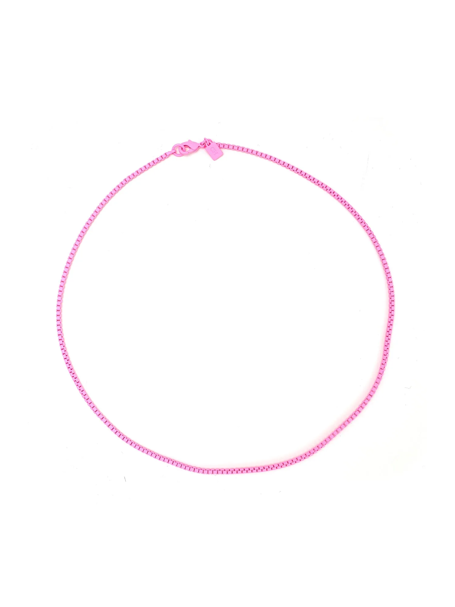 Plastalina chain - Candy pink