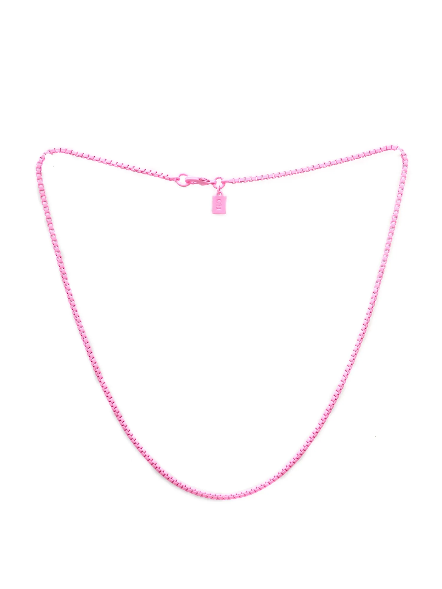 Plastalina chain - Candy pink