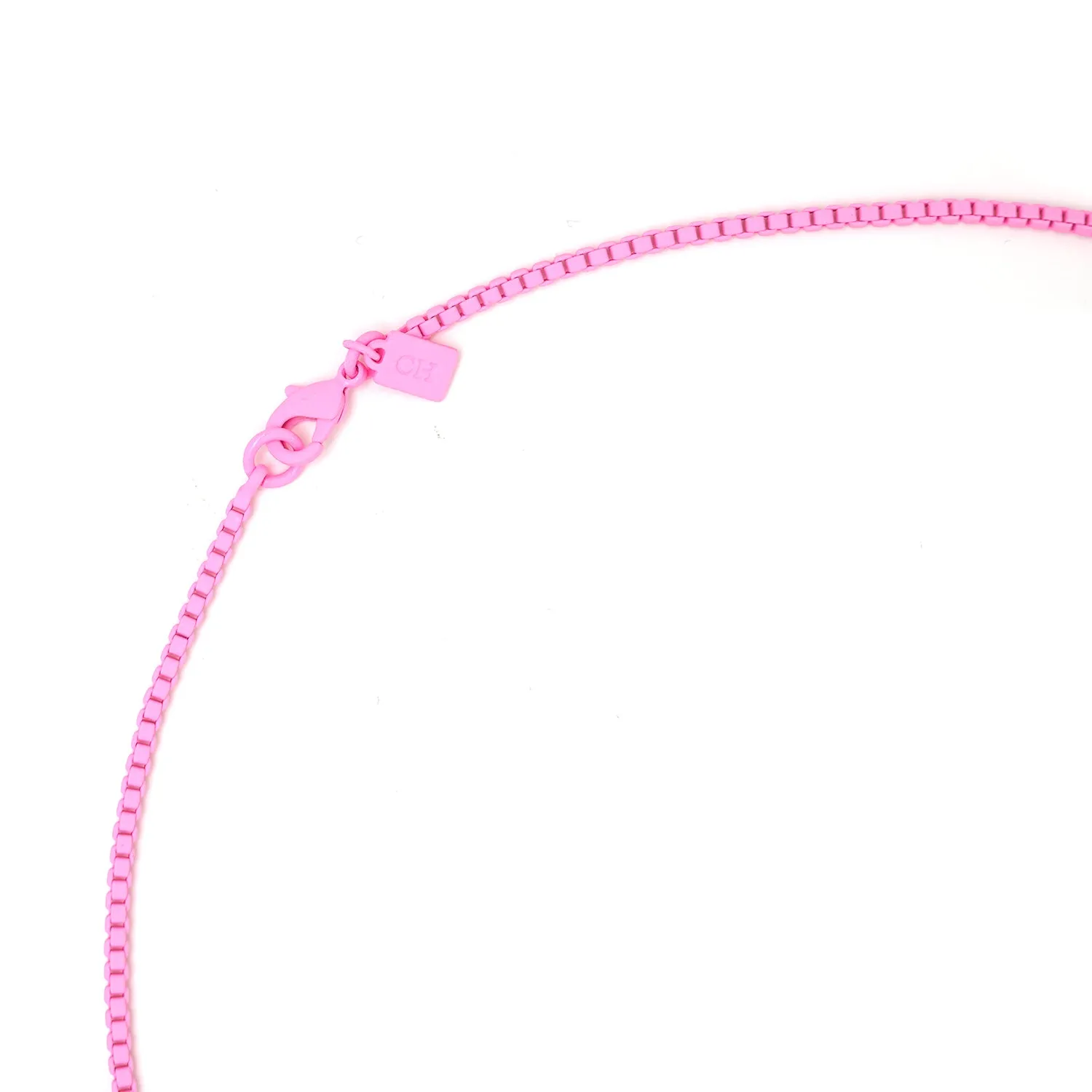 Plastalina chain - Candy pink